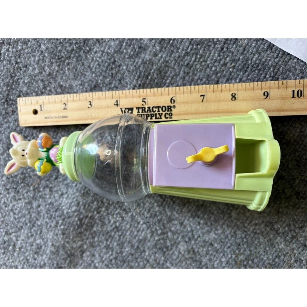 Easter Bunny Vintage GUMBALL MACHINE Vintage 90s 8